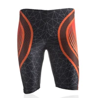 professional sports quick drying five point mens swimming trunks trendy mens digital printing seaside fashion swimwear