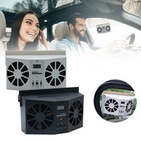 solar powered car exhaust fan car ventilator cools down and eliminates peculiar smell window mounting for most cars fan