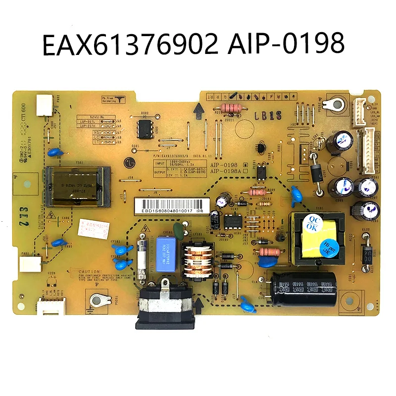 

100% test work for LG W2246SW 2246SW W2246S-BFW power board EAX61376902 AIP-0198 LGP-007L LGP-007H Spot goods