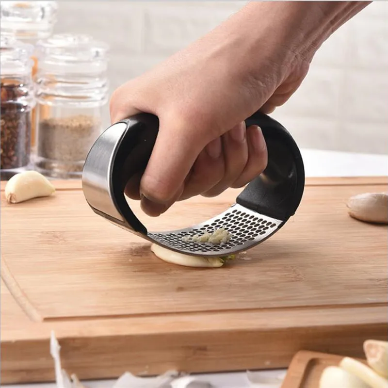 Kitchen utensils multifunctional stainless steel garlic press grinder cooking tool chopper peeler | Дом и сад