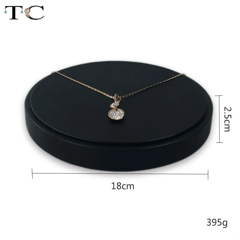 Держатель для ювелирных изделий из мягкой черной кожи | Украшения и аксессуары