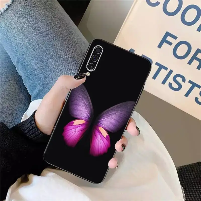 

Butterfly aesthetics animal Phone Case For Samsung galaxy S 9 10 20 A 10 21 30 31 40 50 51 71 s note 20 j 4 2018 plus