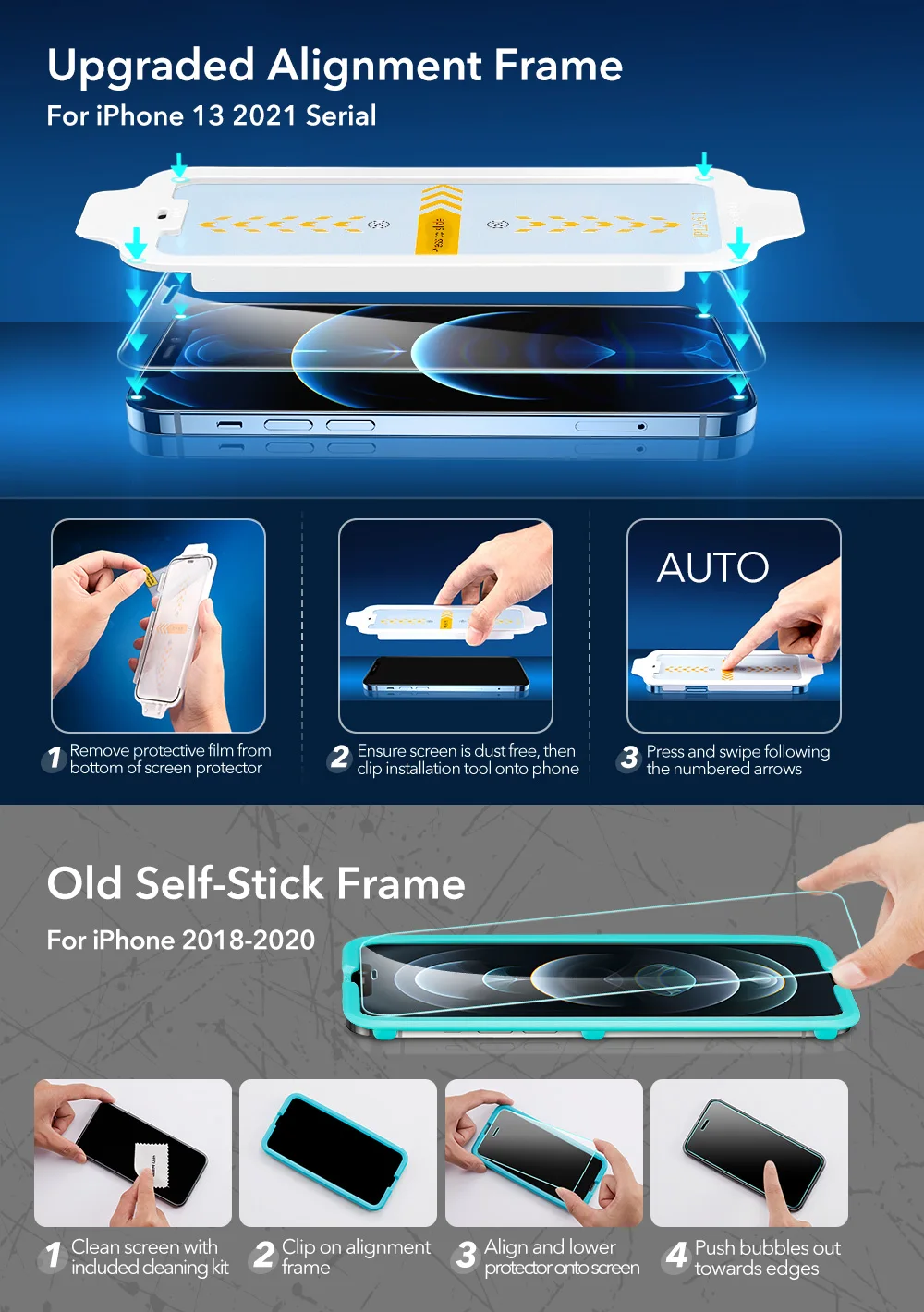 ESR for iPhone 12 Screen Protector Privacy Tempered Glass iPhone 13 Pro Max 12 11 Pro X Xr Xs Max Anti Spy Glass Protective Film