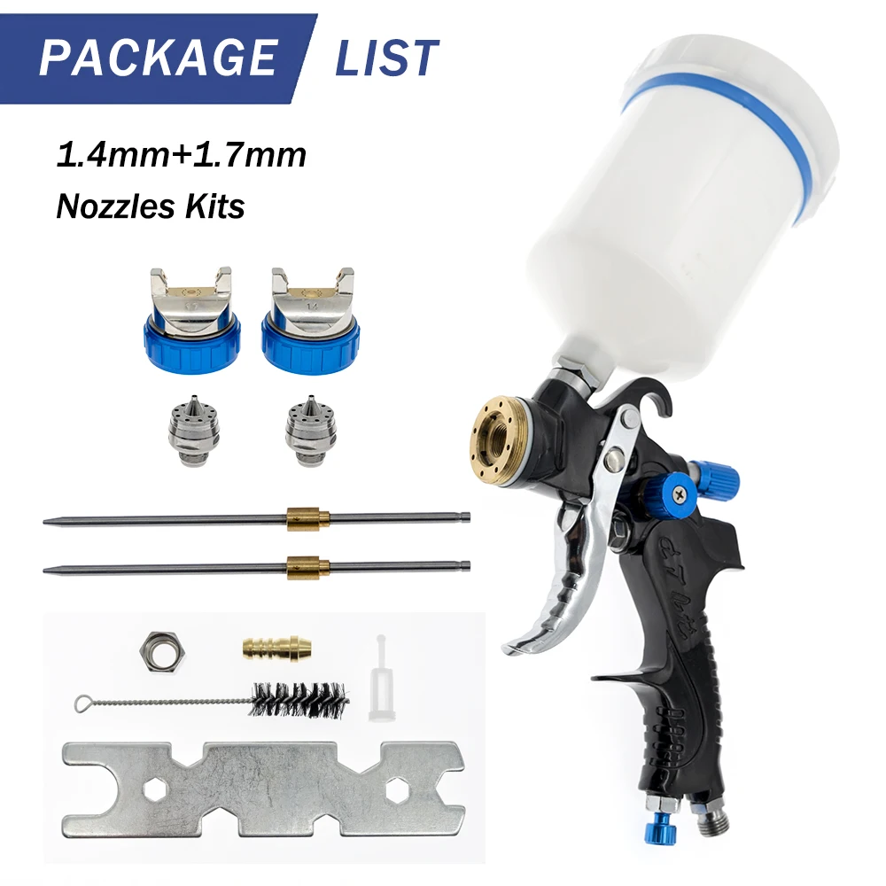 DAT GRAND LAND Краскопульт HVLP 1,4/1,7/2,0 мм