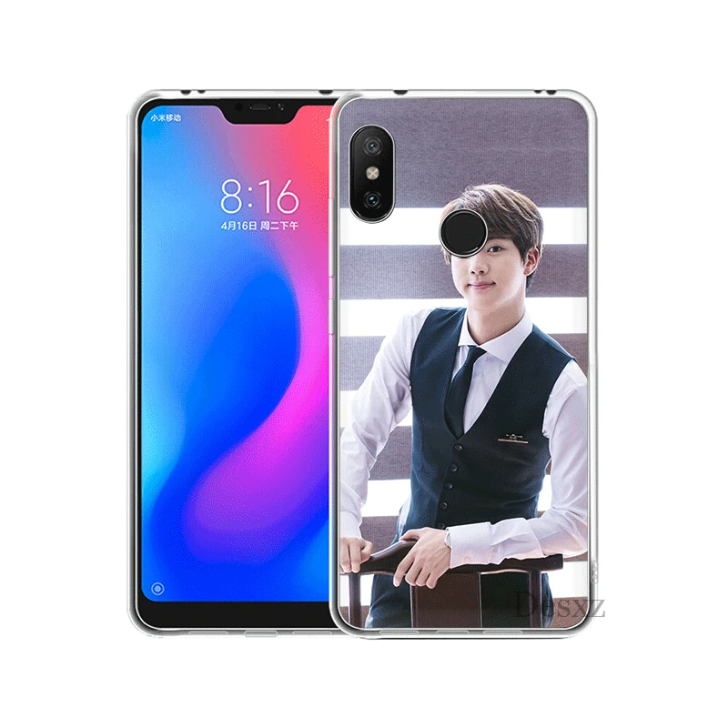 Мобильный чехол для телефона Xiaomi Redmi Note 4 4X3 5 6 7 Pro 5A твердый переплет JIN пикантная