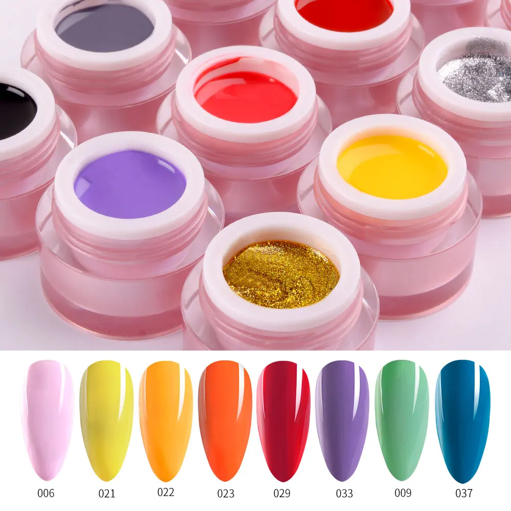 RS NAIL УФ гель для ногтей Paint Гель Art Design 50 цветов Профессиональный лак дизайна