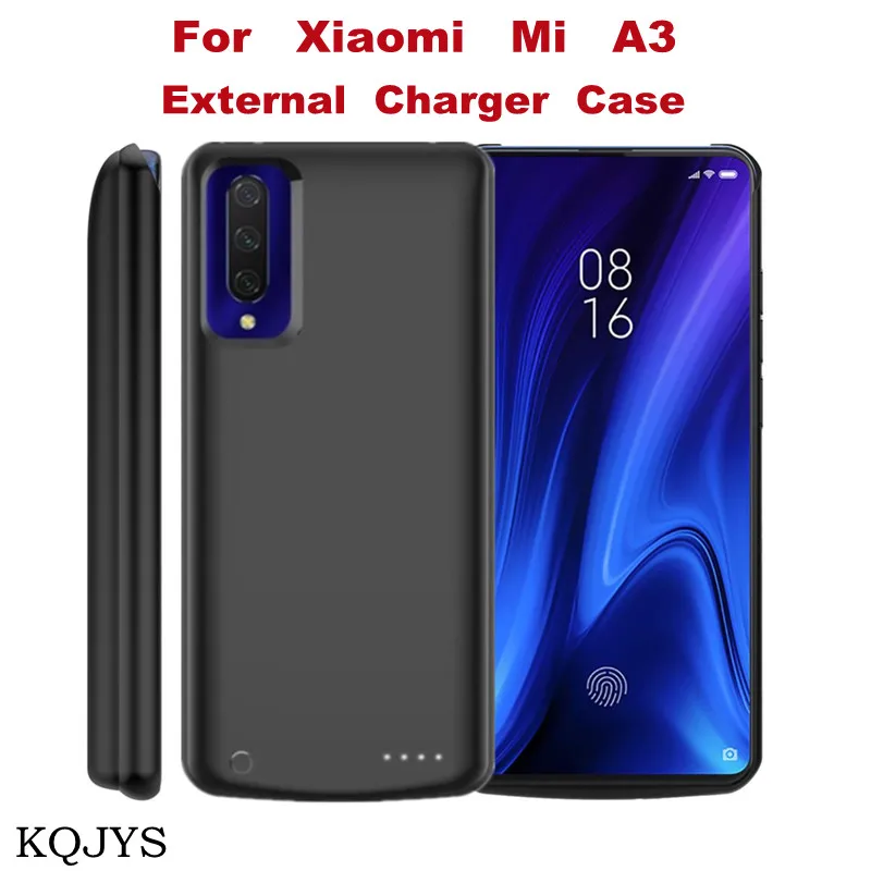 

KQJYS 6800mAh Battery Charger Cases for Xiaomi Mi A3 Battery Case External Power Bank Smart Charging Cover for Xiaomi Mi A3