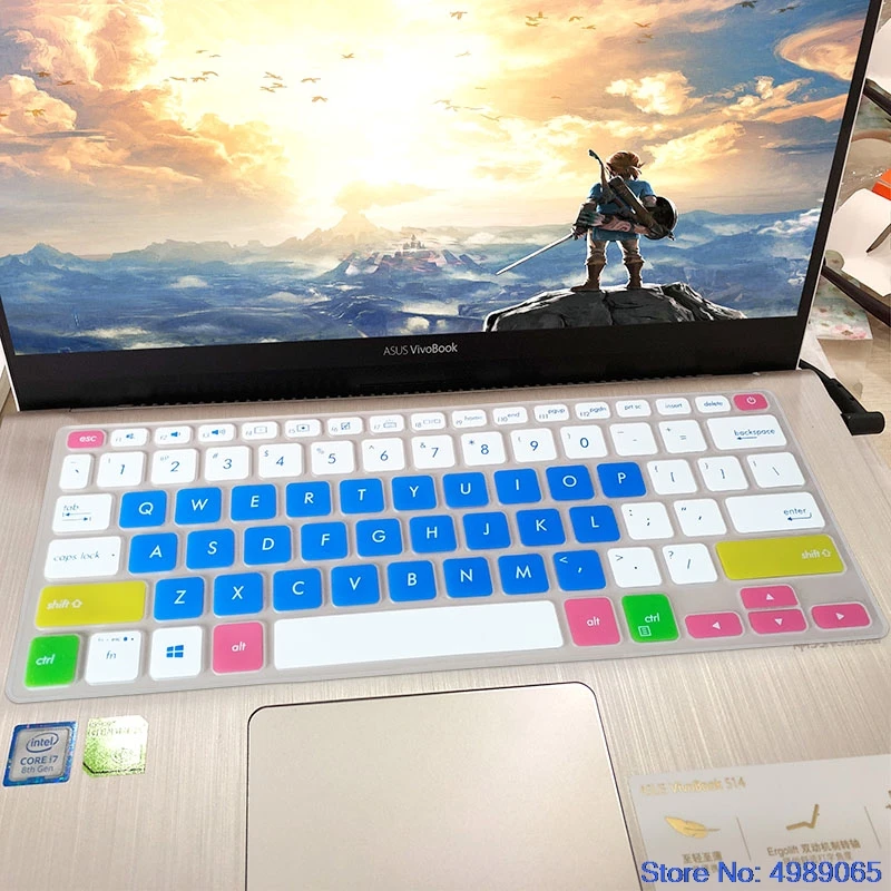 Защитная крышка для клавиатуры ноутбука 14 дюймов ASUS Vivobook A412F A412D A412FJ S412FL S412FA S412FJ