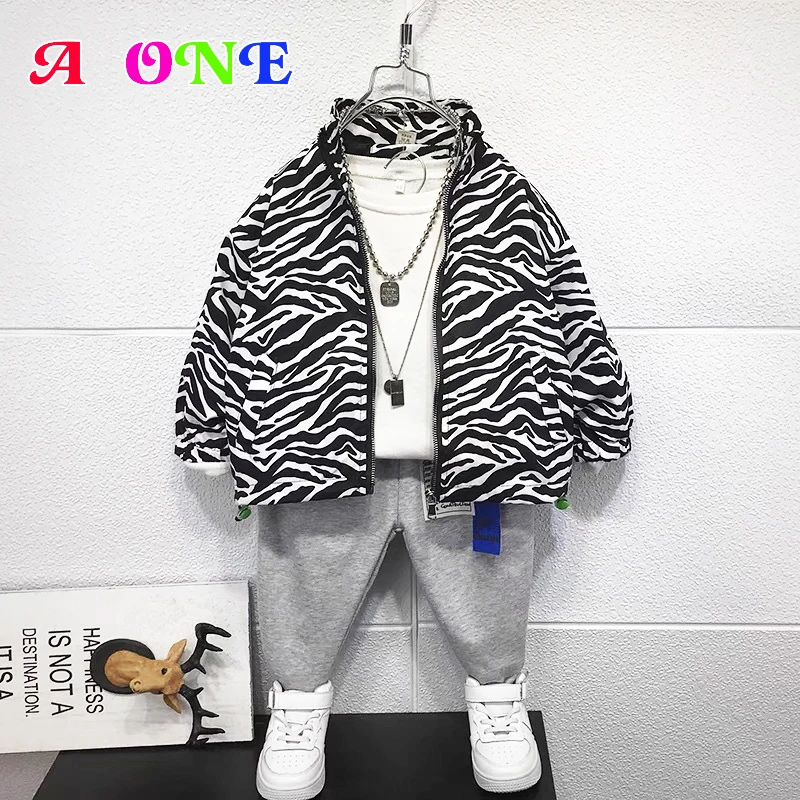 

spring autumn boys jacket kids coat baby clothes children outfits kids jackets for boys fashion Leopard clothing 2-10y