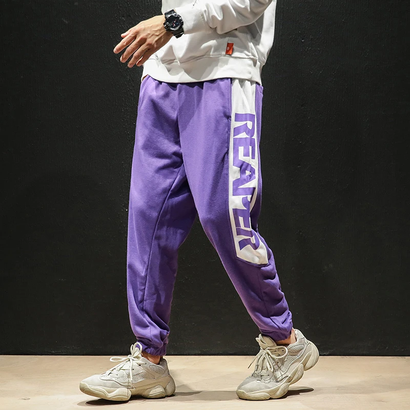 Прямая поставка 2020 мужские спортивные штаны мешковатые джоггеры осенние Losse
