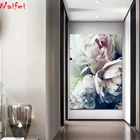 Полная квадратная круглая алмазная живопись цветок Алмазная вышивка пион цветок Алмазная мозаика распродажа картин Стразы