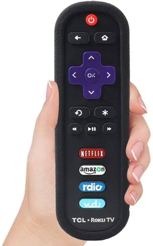 Чехол SIKAI для пульта дистанционного управления TCL Roku RC280 защитный чехол 3600R / -