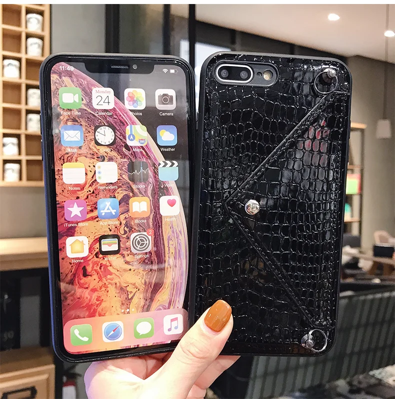Хит, Женский кошелек через плечо с длинным ремешком, чехол для iPhone 11 Pro XS MAX XR X 6S 8 7 6 Plus, чехол с отделением для карт, кошелек, чехол