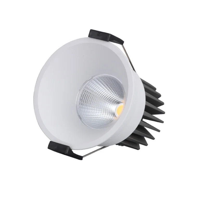 Dimmable COB встраиваемый Светильник 5 Вт 7 10 точечный потолочный светильник