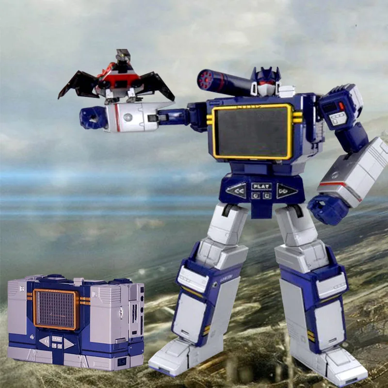 Трансформация THF 01J звуковая волна металлическая часть Sound blaster mp13 Soundwave фигурка