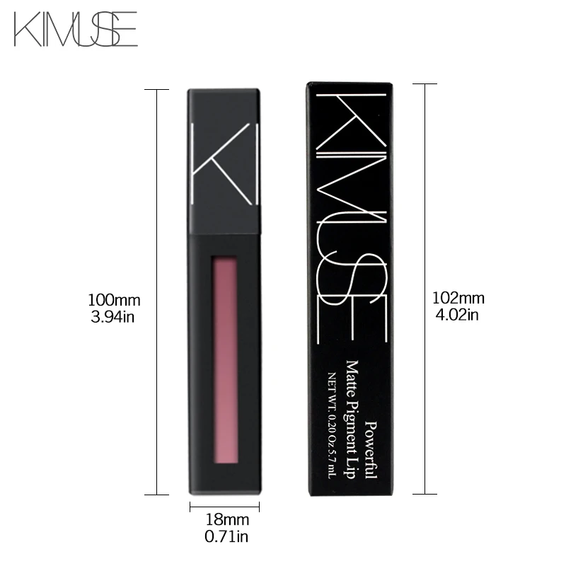 Набор матовых жидких помад KIMUSE 3 шт./компл. водостойкий стойкий блеск для губ тинт
