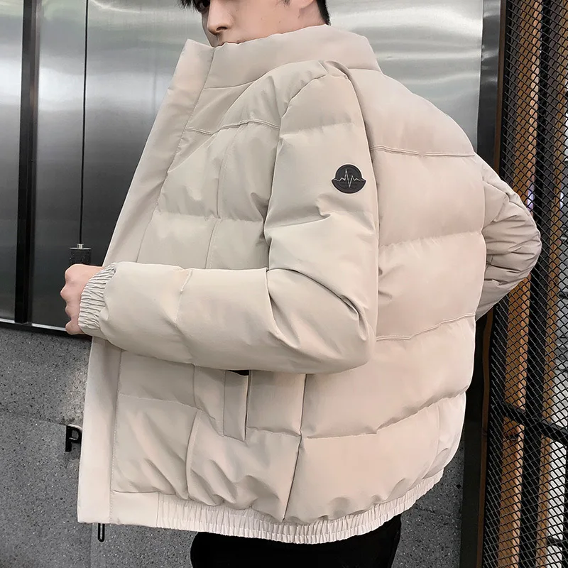 

Men winter Jacket Slim Fit Male Jacket New Mens Cotton Coat Man Jackets Zipper Warm Cotton-Padded Coat Jacket Male Clothes