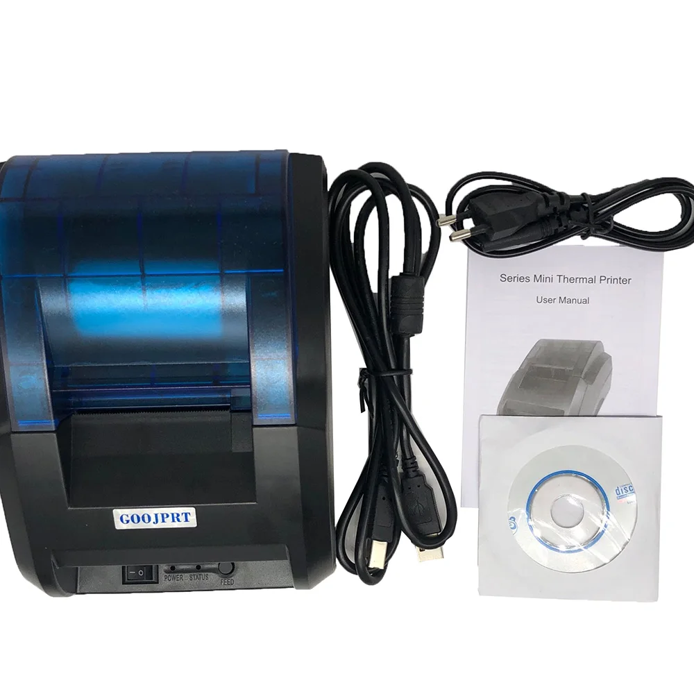 Самый дешевый термопринтер 58 мм USB Bluetooth-интерфейс pos-терминал высокого качества |