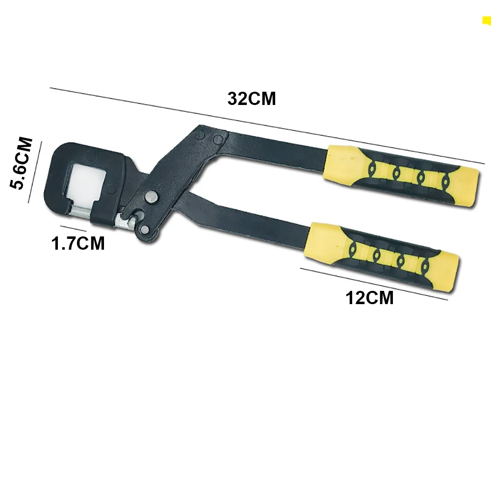 

Work Board Drywall Durable Stud Plier Punch Forceps Keel Steel Sturdy Handle Fastening Home Tool Time Saving Non-Slip Handheld