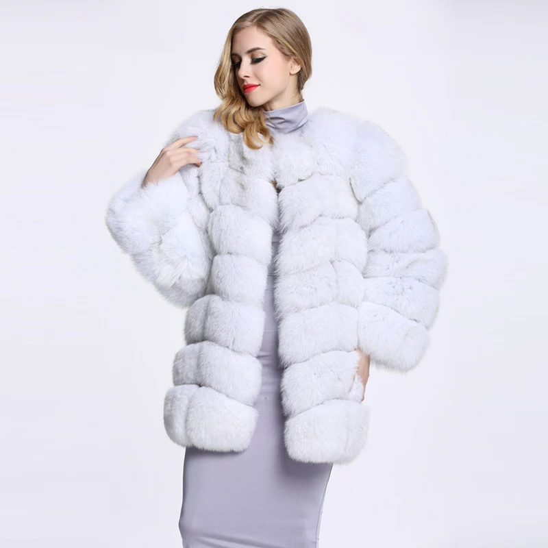 Новинка роскошное длинное пальто из искусственного меха женское толстое теплое