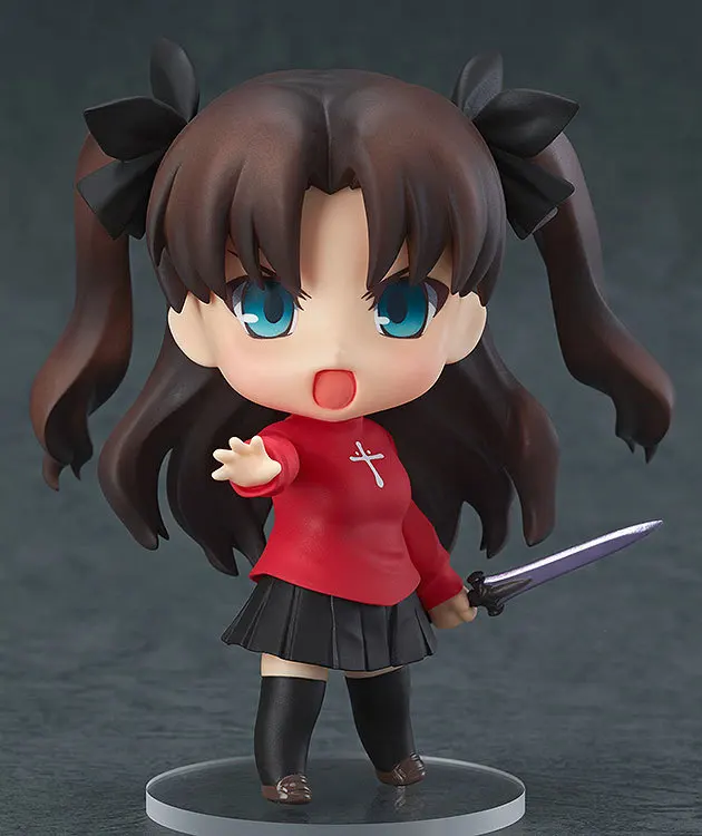 Японское аниме Fate/stay night Tohsaka Rin 409 # Милая Мини фигурка из ПВХ Игрушечная модель