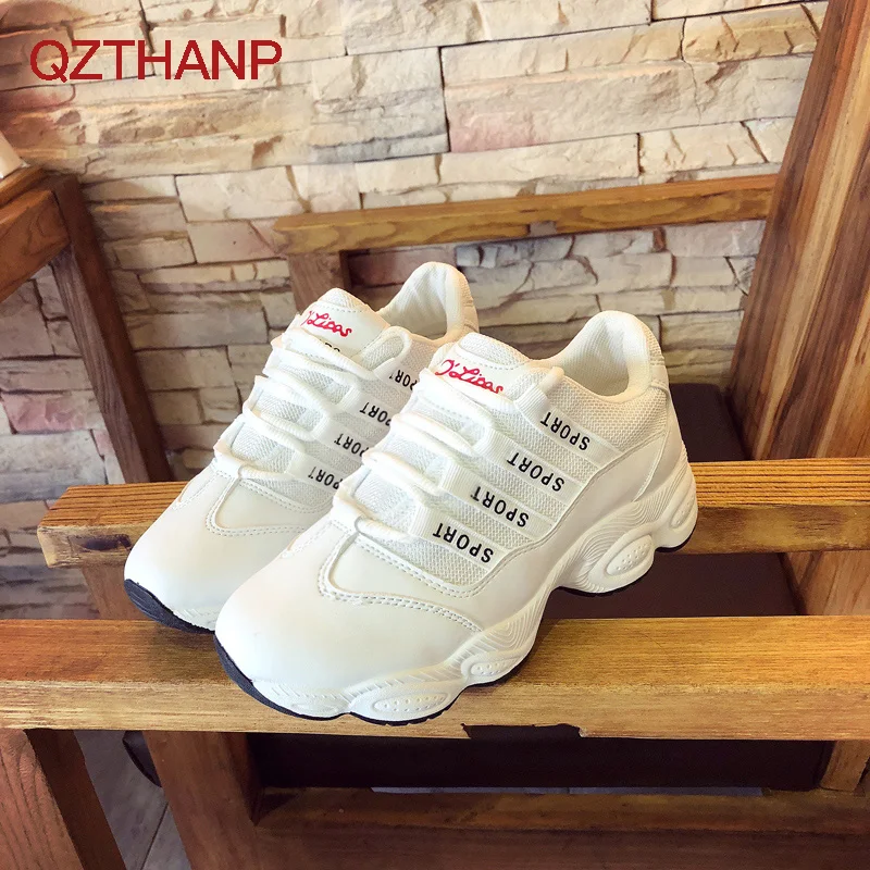 

New 2018 Spring Fashion Women Casual Shoes PlatformTrainers Flats Breathable Comfortable Female Adult Woman Shoes ChaussureHomme