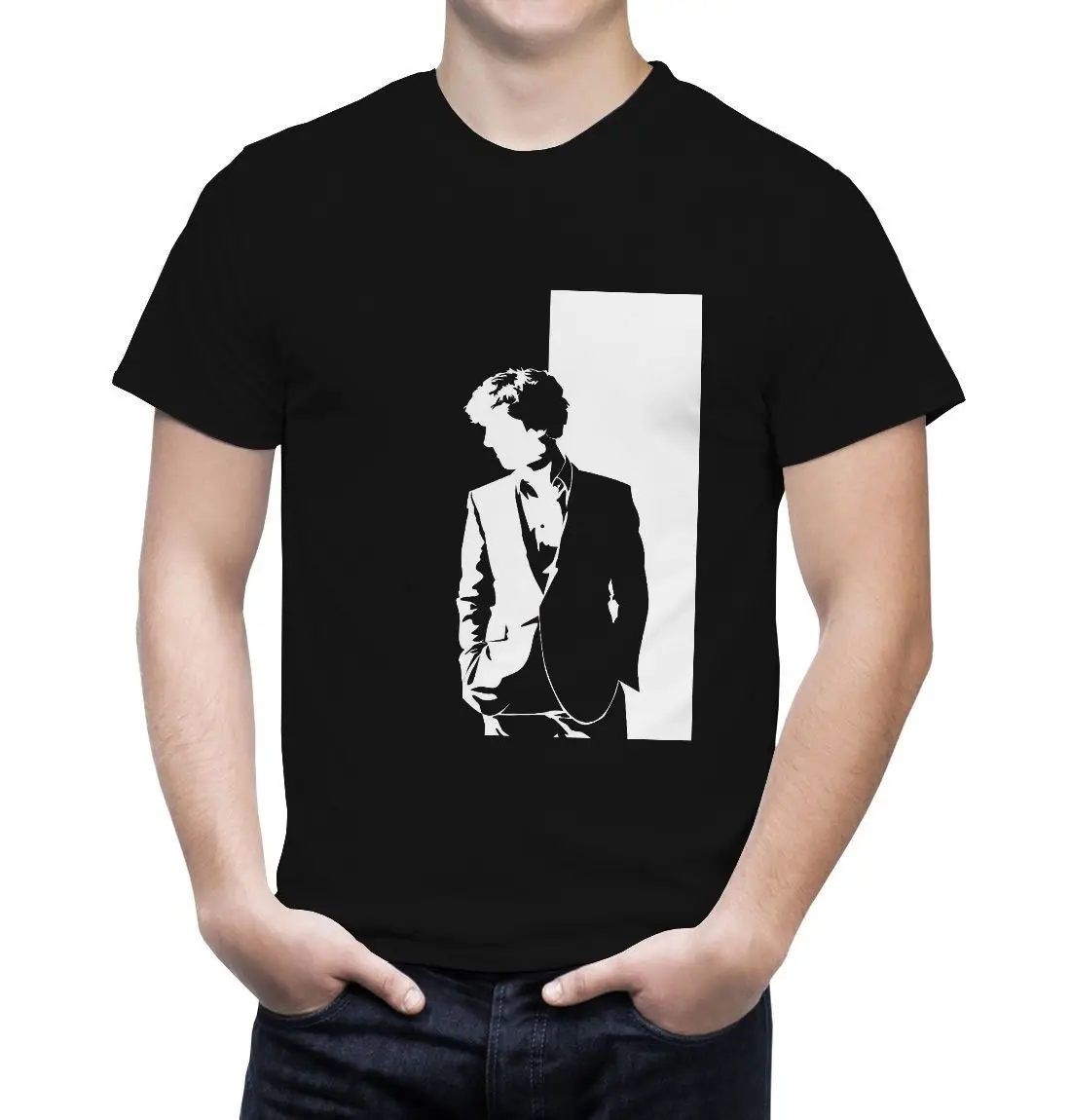 Футболка Шерлок Бенедикт камбербатч Moriarty унисекс Летняя мужская модная футболка