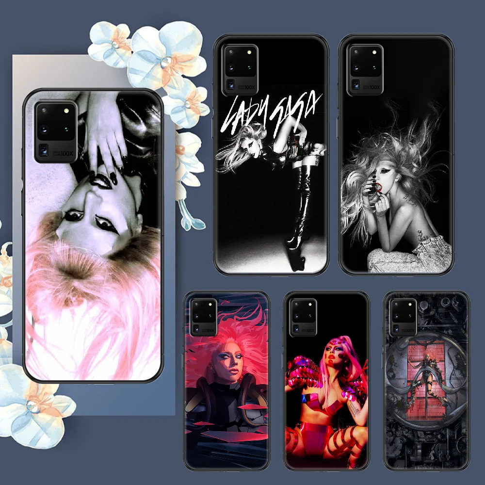 Lady gaga chromatica чехол для телефона для Samsung Galaxy Note 4, 8, 9, 10, 20 S8 S9 S10 S10E S20 плюс UITRA Ультра черный тренд бампер искусства