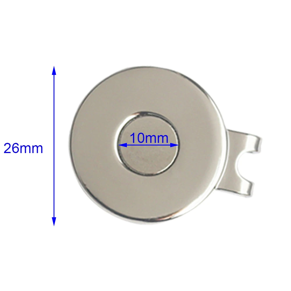 PINMEI сильные магнитные пустые металлические зажимы для шляп гольфа кепок