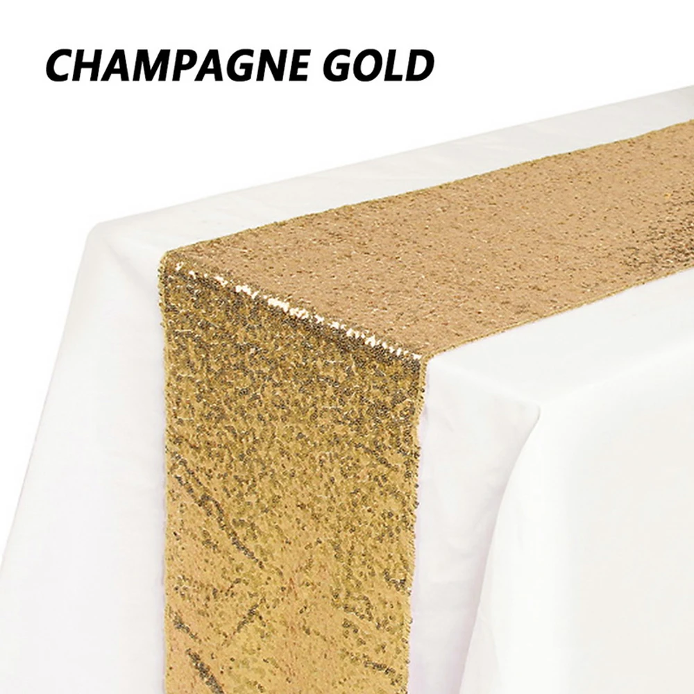 Champagne 30x180 Современная настольная дорожка s для свадьбы, открытая кухонная настольная дорожка для украшения дома, Настольная дорожка s и скатерти - Цвет: Champagne 30x180