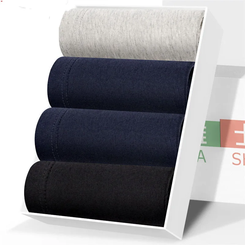 4pcs / Mens Underwear Shorts Boxer Shorts Mens Sexy Underwear High Quaity Men's Underwear Pure Cotton Breathabe Boxer Shorts