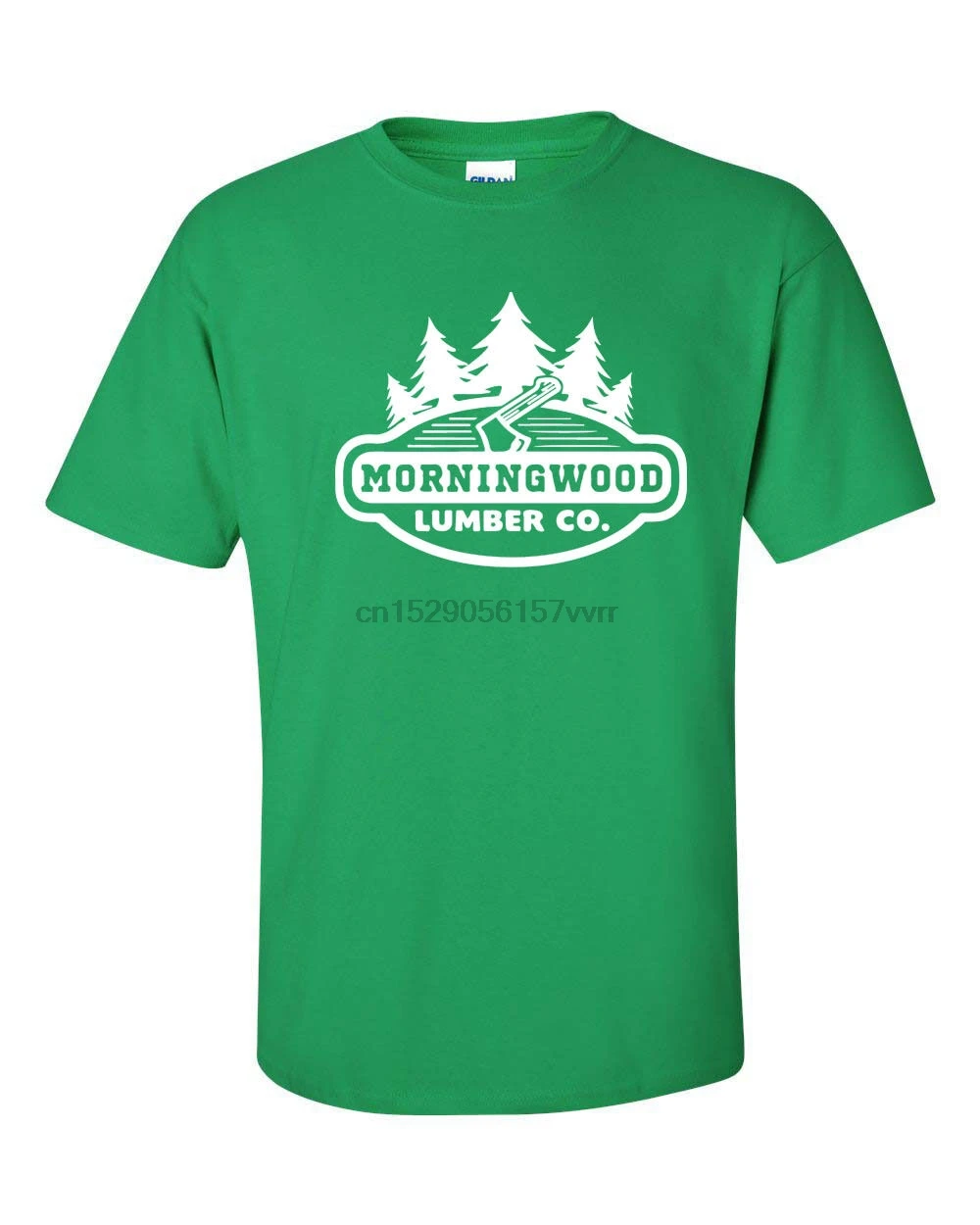 Лесной пиломатериал MORNINGWOOD CO. Забавная Мужская футболка с рисунком древесины для