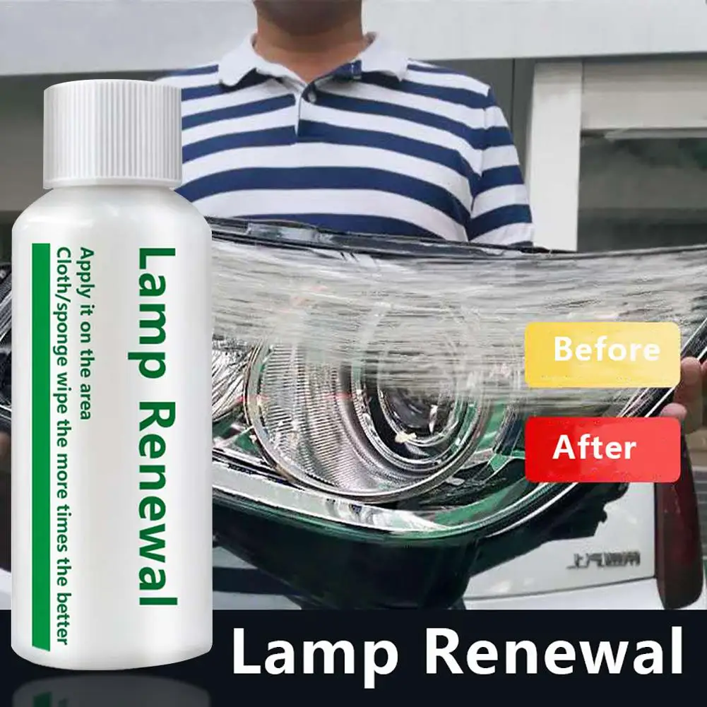 Ремонтная лампа в форме проливающейся жидкости для автомобильных фар средство