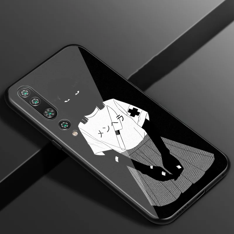 

Anime Sad Dark Girl For Xiaomi Mi 11 10i 10T Note 10 Ultra CC9E CC9 9T 9 SE 8 A3 Lite Pro 5G Phone Case