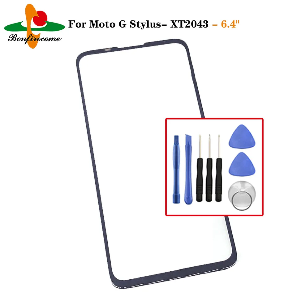 Внешнее стекло для Motorola Moto G Stylus XT2043 переднее 6 4 дюйма внешняя панель сенсорного