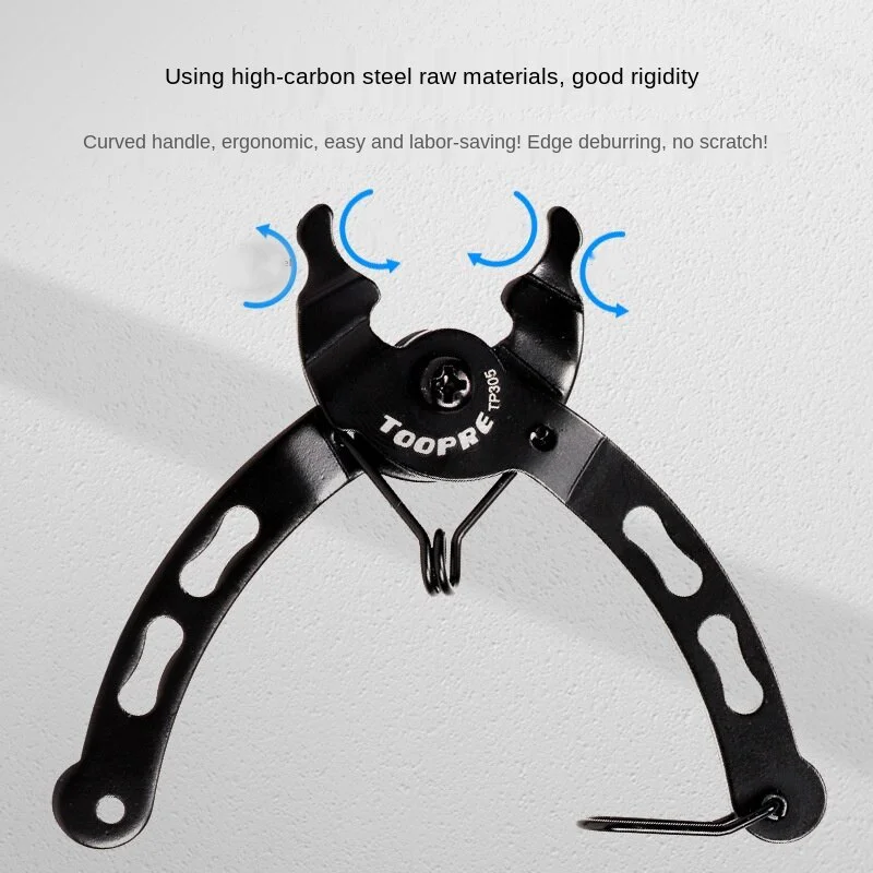 

TOOPRE chain magic buckle pliers mountain bike quick release buckle magic buckle removal and installation wrench tool
