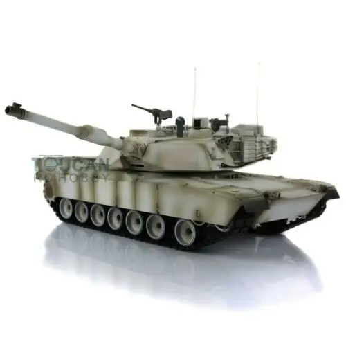 

Heng Long 1/16 Snow 6.0 Abrams RC Tank 3918 360 Turret Barrel Recoil Metal Track TH12975-SMT4