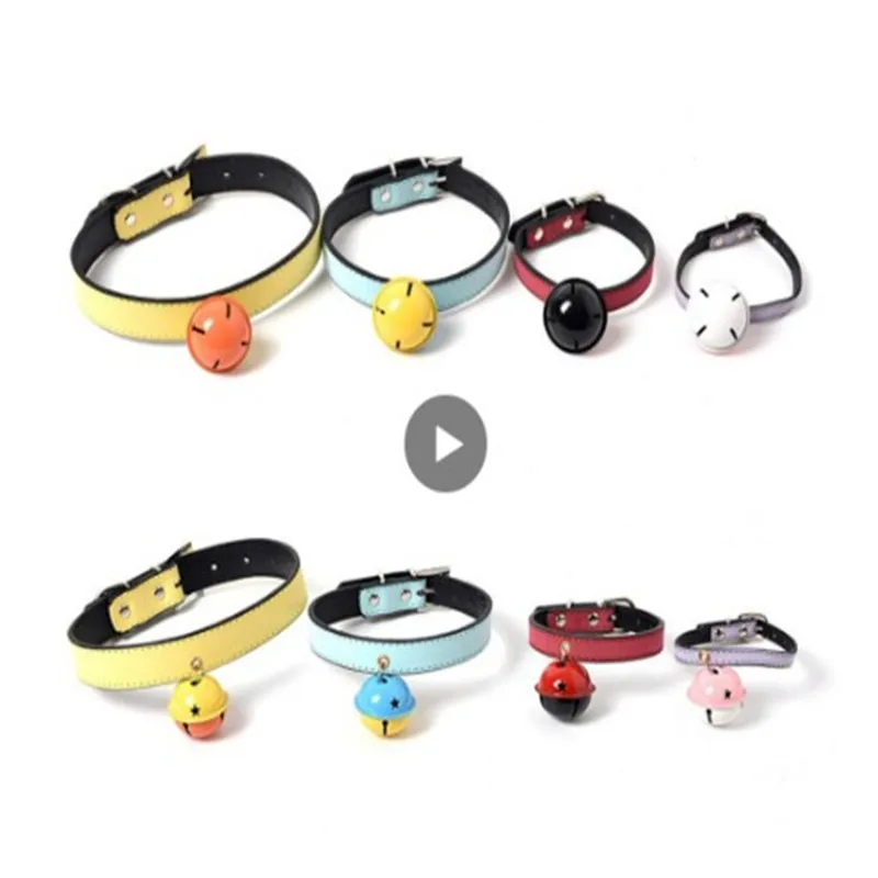 Ошейник для домашних животных с застежкой-колокольчиком товары аксессуары