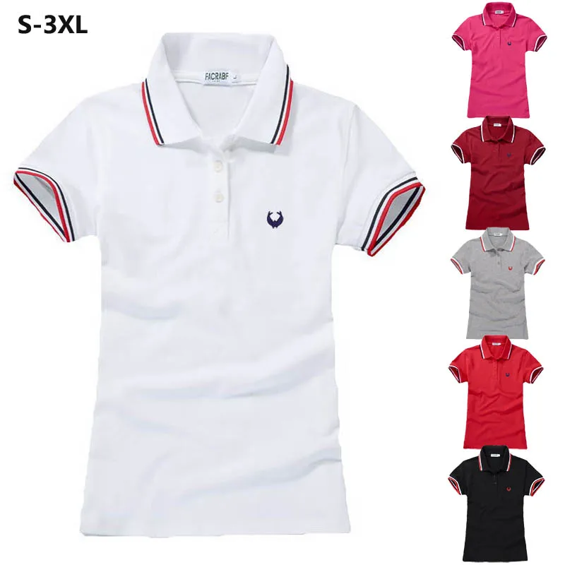 Новые модные 2020 летние Брендовые женские короткий рукав футболки-поло рубашки