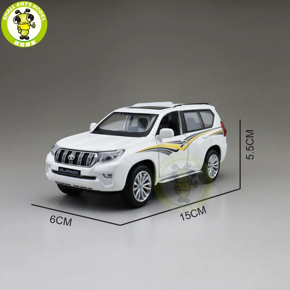 1/32 CAIPO 2019 Land Cruiser Prado литые фотоигрушки для детей детское звуковое освещение