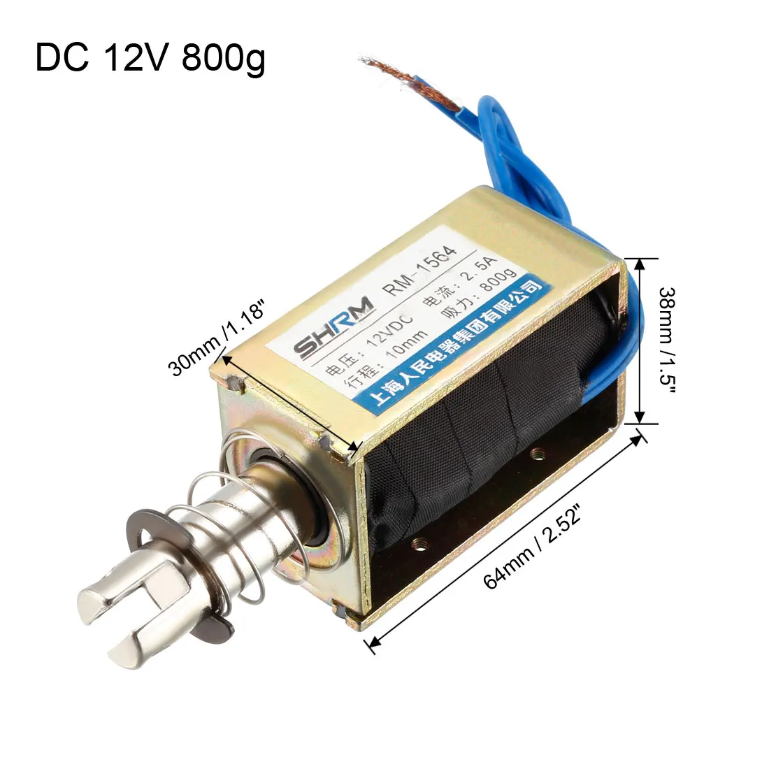 UXCELL DC 12V 31N 8/10/15 мм пуш-ап Тип Электромагнит открытая рамка Тип прямолинейного движения с хорошим качеством, для офисных помещений механические