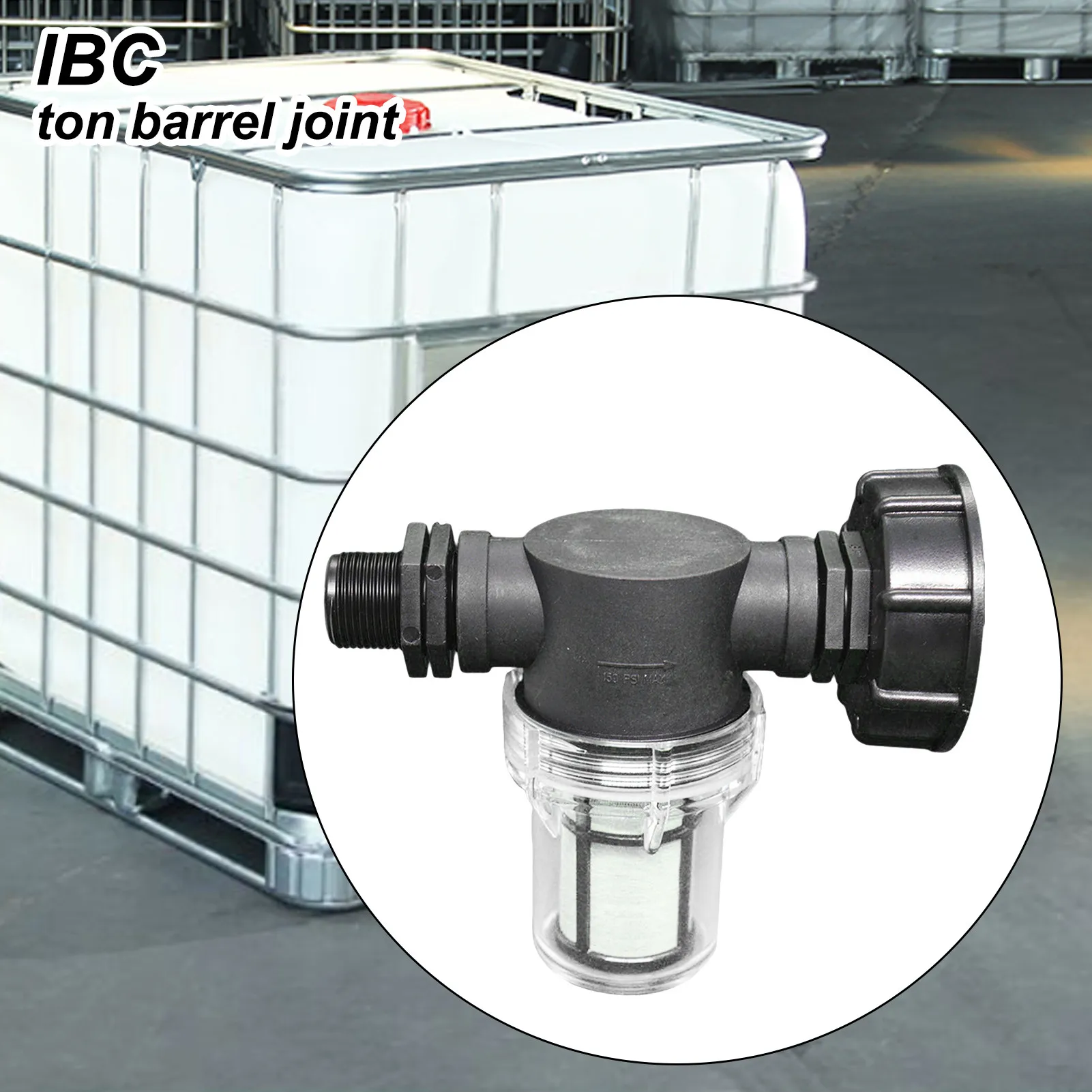 Соединитель для садового шланга IBC 4 6 садовый шаровой клапан Ton Barrel адаптер