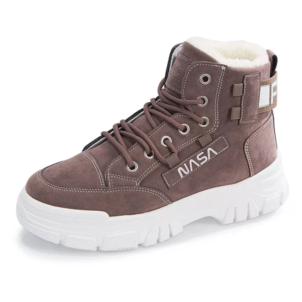 

Новинка 2021, Ботинки Martin, женские зимние теплые бархатные хлопковые ботинки, натуральные утепленные короткие ботинки на толстой подошве, хло...