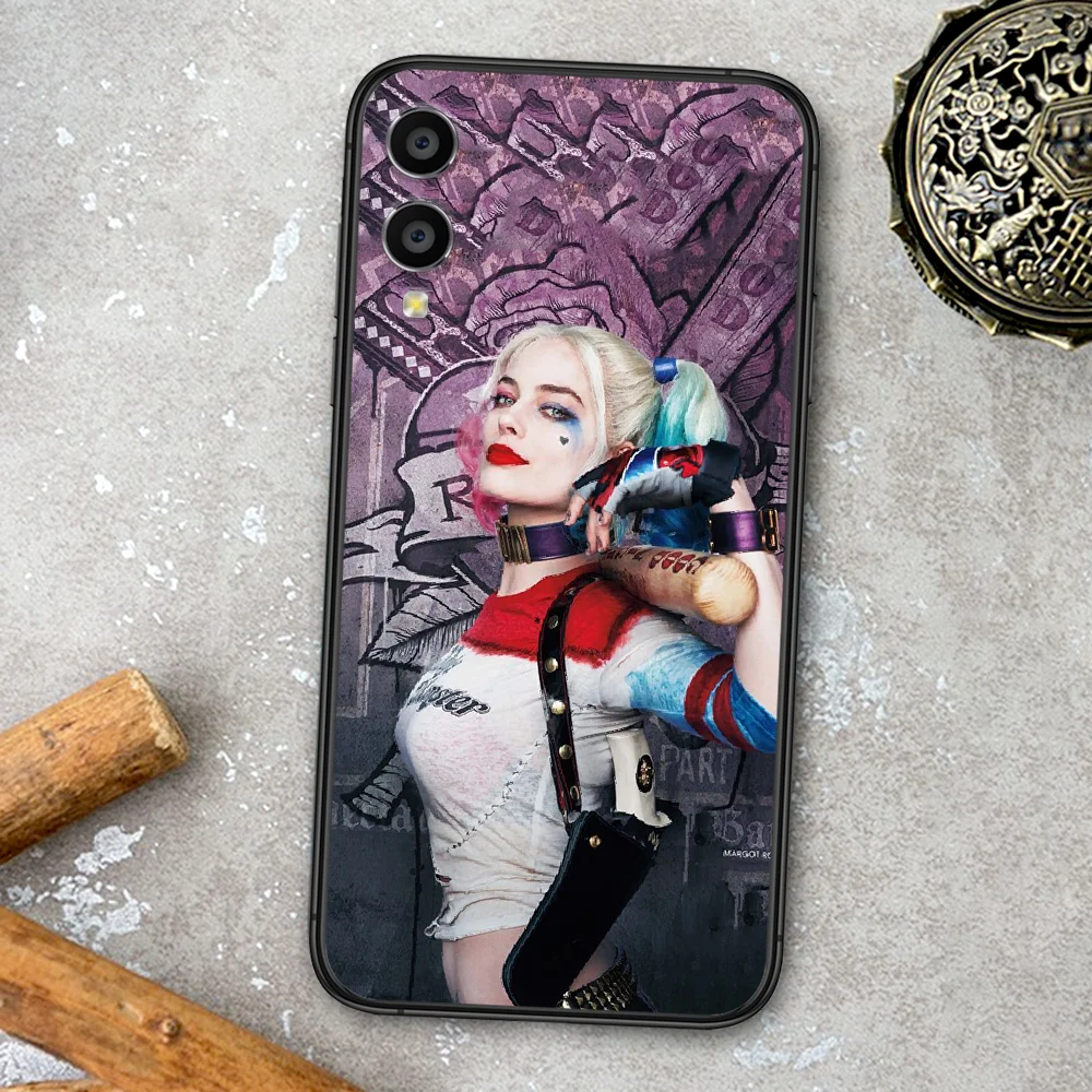 

Harley Villain Quinn Phone Case For Huawei Honor 6A 7A 7C 8 8A 8X 9 9X 10 10i 20 Lite Pro Play black Hoesjes 3D Prime Silicone