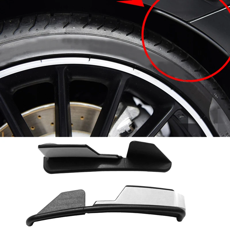 

for Benz C117 CLA45 AMG CLA180 CLA200 CLA250 2013-2019 Bumper Lip Spoiler Sticker Wheel Eyebrow Fender Canard Splitter