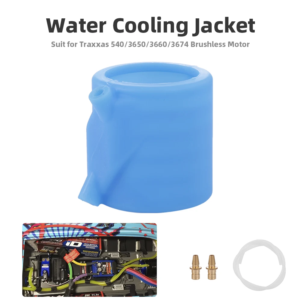 Rubber Water Cooling Jacket Parts for Traxxas 540/3650/3660/3674 Brushless Motor Rc Boat RC Accessories | Игрушки и хобби