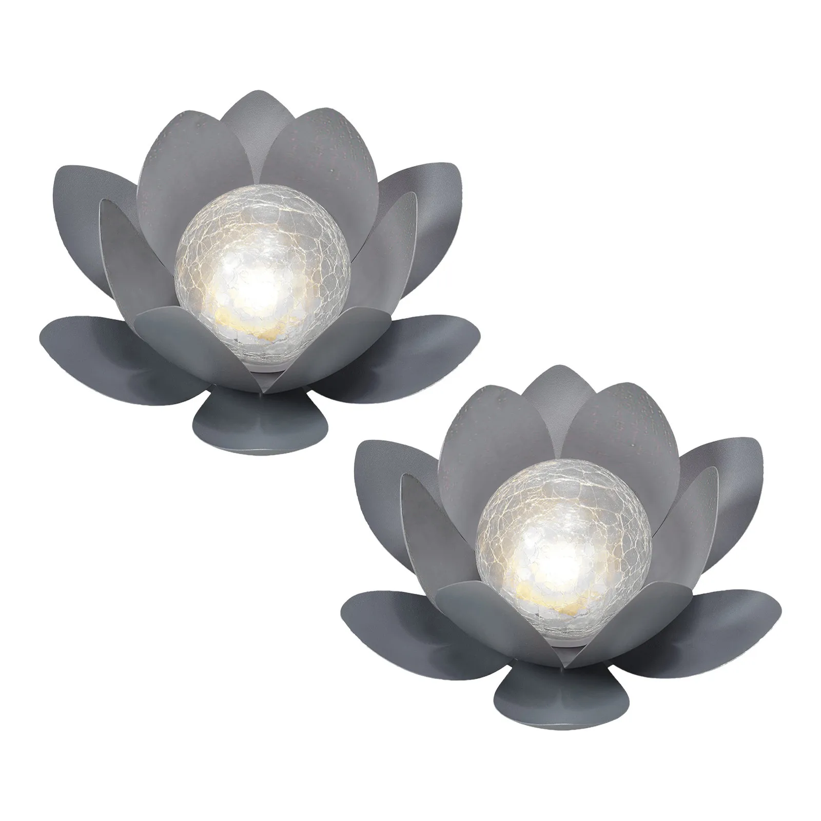 2 шт. декоративные цветы на солнечной батарее | Ночники