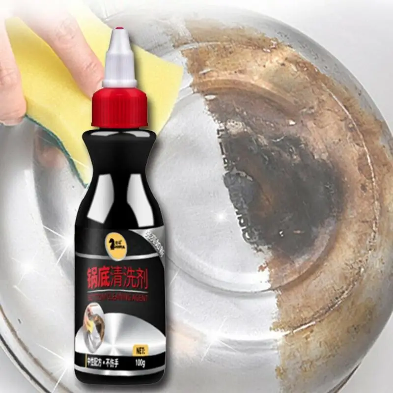 100 г моющее средство для удаления ржавчины сожженных Красители черный весы