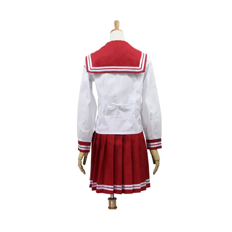 Костюм для косплея Lucky Star костюм Izumi Konata Hiiragi Kagami Tsukasa Takara Miyuki красный моряка на