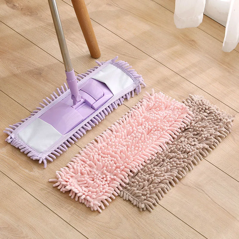 

Spin Mop Microfiber Pads Chenille Mophead Household Cleaning Tools Furniture Duster Cloth Floor Sweeper Car Glass Window Cleaner
